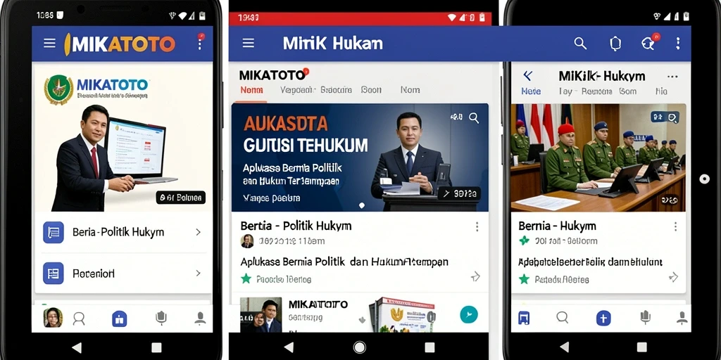 Tampilan antarmuka MIKATOTO yang informatif dan menarik