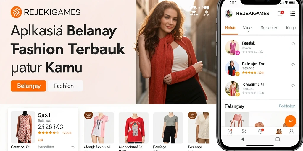 Tampilan antarmuka aplikasi REJEKIGAMES yang modern dan menarik.