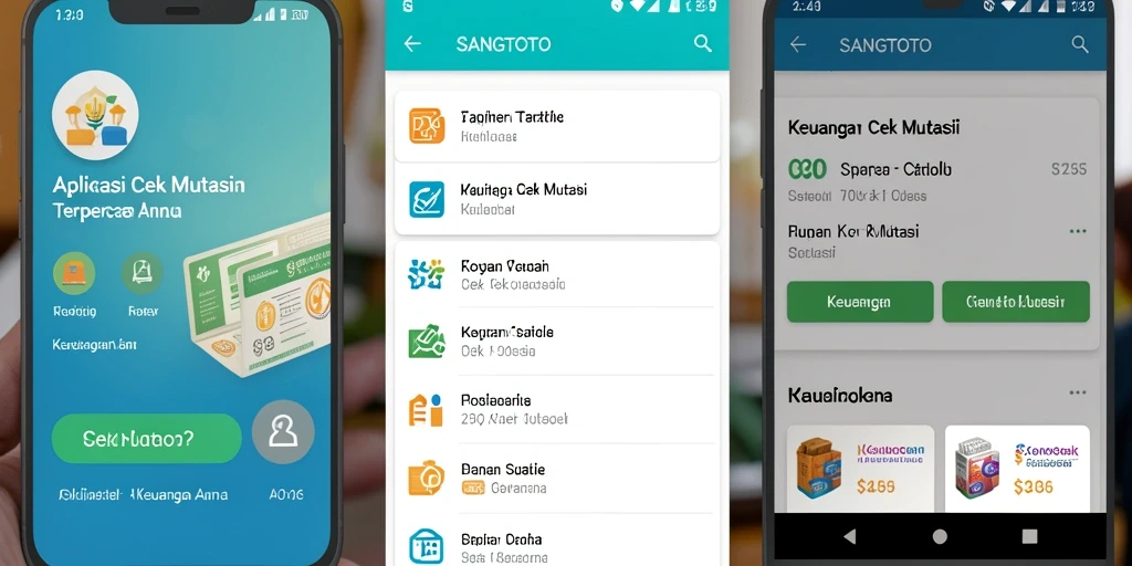 Antarmuka SANGTOTO yang modern dan intuitif untuk cek mutasi.