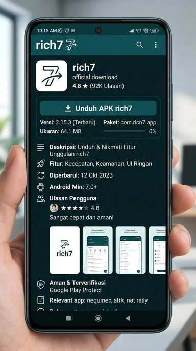 Unduh dan Instal APK rich7 untuk Android di Indonesia
